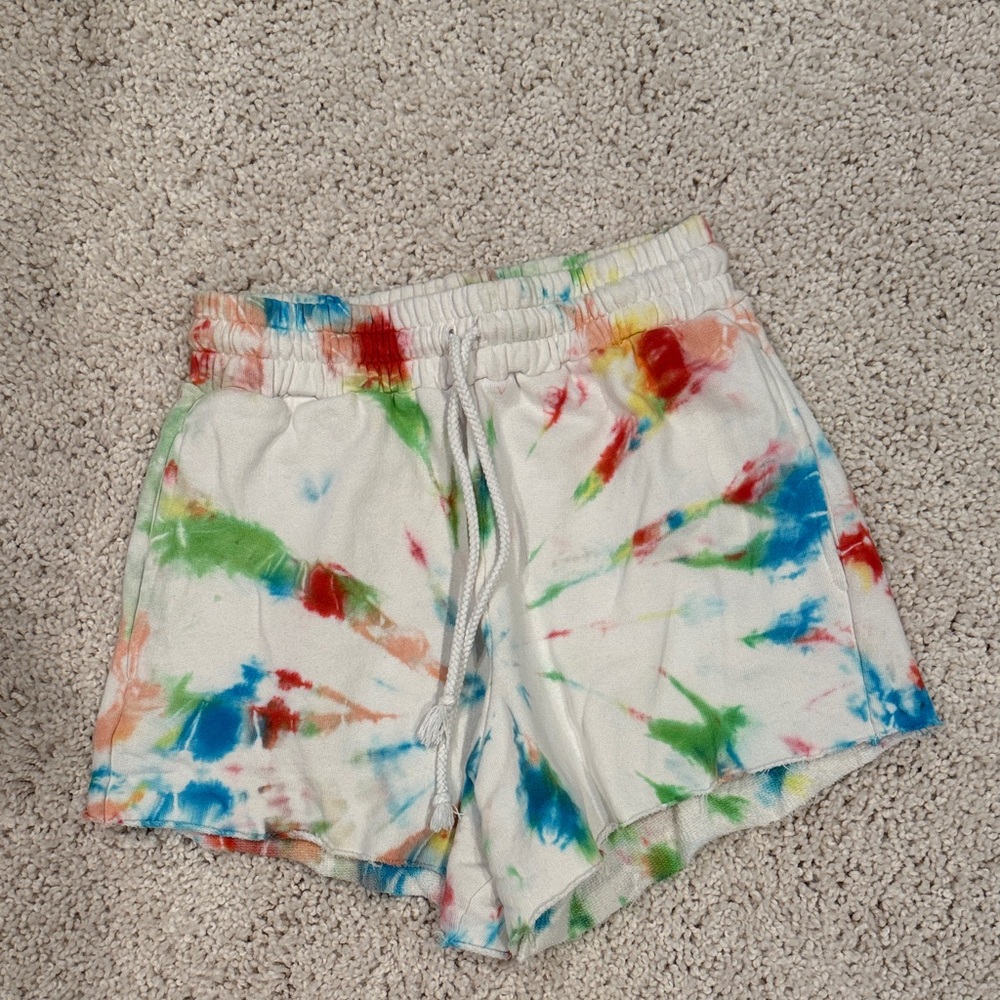 100% Cotton Tie-Dye Women's Bandier Shorts